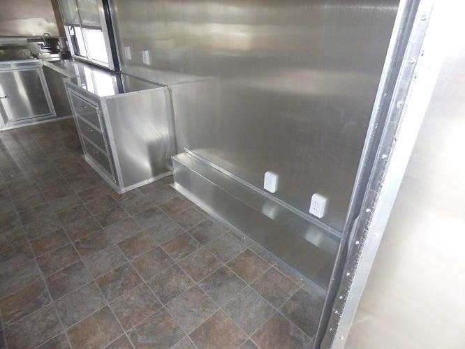 740-8.5-x-24-silver-frost-catering-event-concession-food-trailer-7.jpg 8.5' x 24' Silver Frost Catering Event Concession Food Trailer