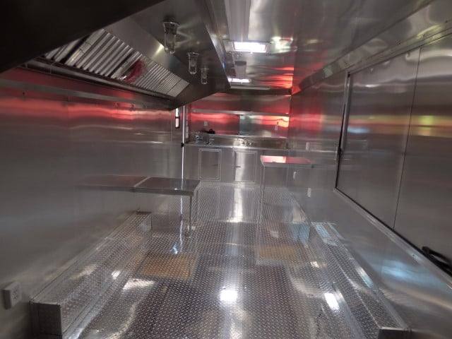 742-8.5-x-24-victory-red-event-vending-concession-food-trailer-22.jpg 8.5' x 24' Victory Red Event Vending Concession Food Trailer