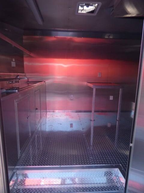 742-8.5-x-24-victory-red-event-vending-concession-food-trailer-9.jpg 8.5' x 24' Victory Red Event Vending Concession Food Trailer
