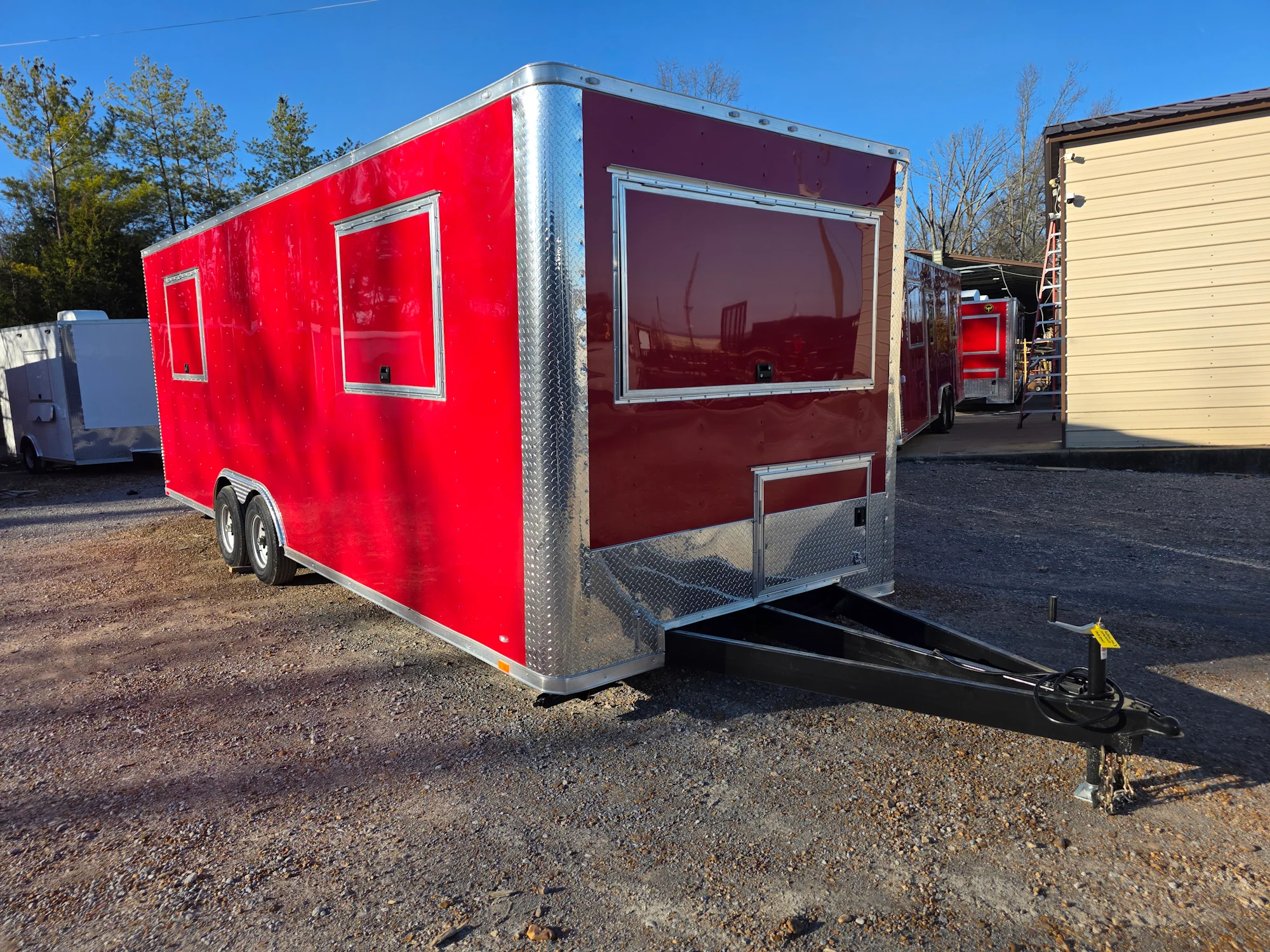 743-8.5-x-24-victory-red-oil-rig-operations-concession-trailer-10.webp 8.5' X 24' Victory Red Oil Rig Operations Concession Trailer