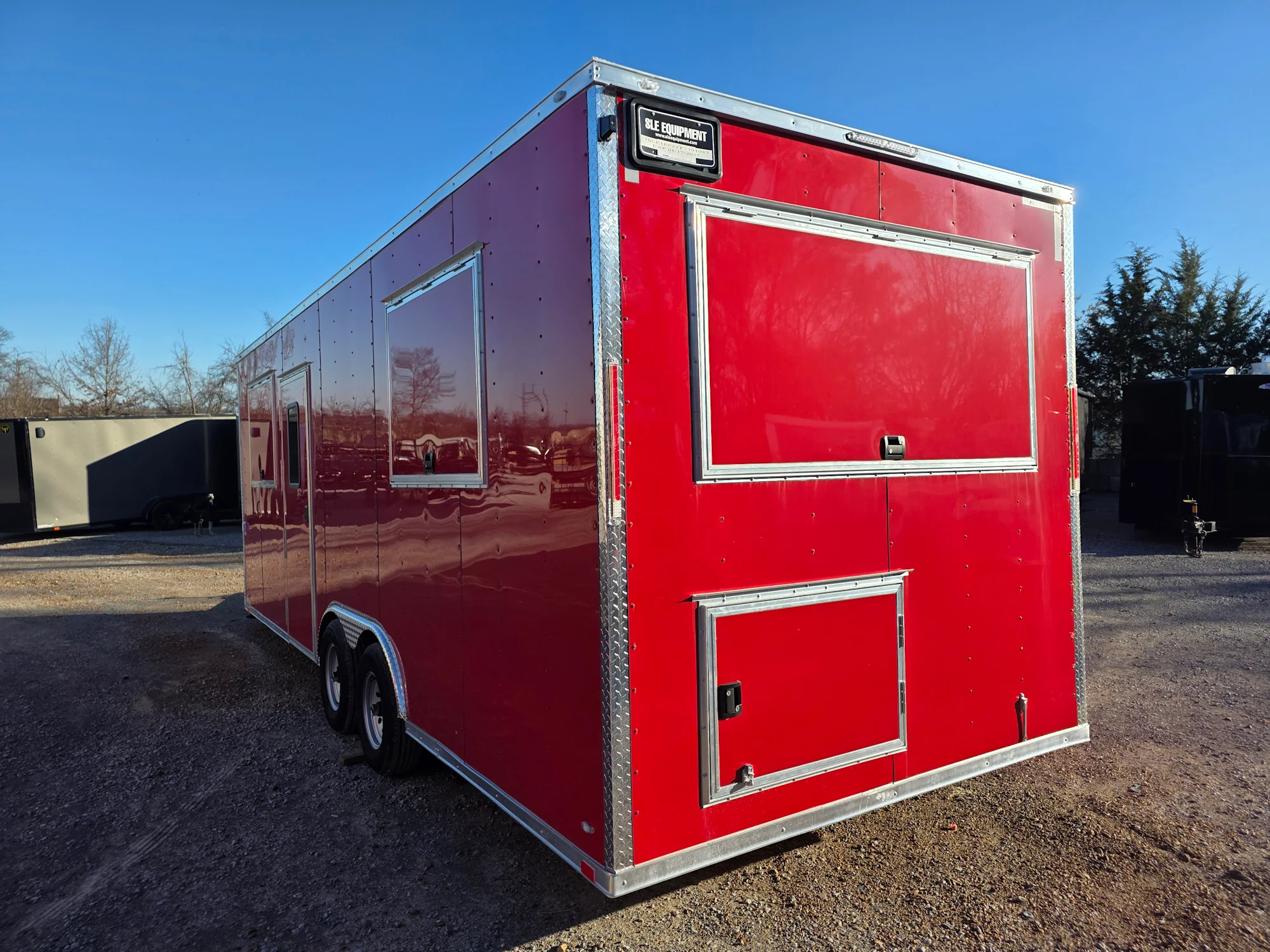 743-8.5-x-24-victory-red-oil-rig-operations-concession-trailer-6.webp 8.5' X 24' Victory Red Oil Rig Operations Concession Trailer