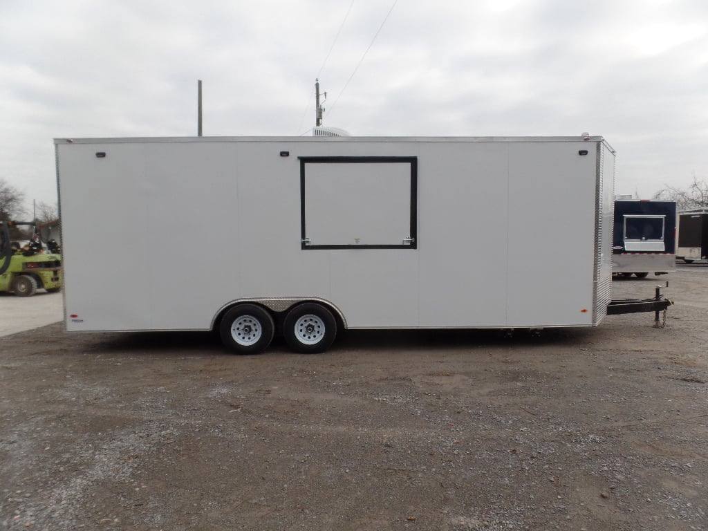 746-8.5-x-24-white-coffee-concession-food-trailer-2.jpg 8.5' x 24' White Coffee Concession Food Trailer