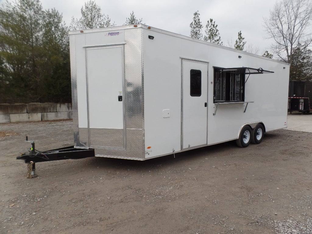 746-8.5-x-24-white-coffee-concession-food-trailer-20.jpg 8.5' x 24' White Coffee Concession Food Trailer