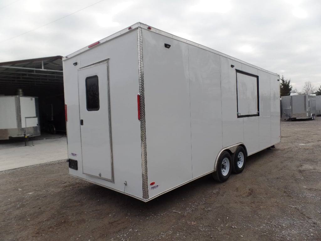 746-8.5-x-24-white-coffee-concession-food-trailer-34.jpg 8.5' x 24' White Coffee Concession Food Trailer