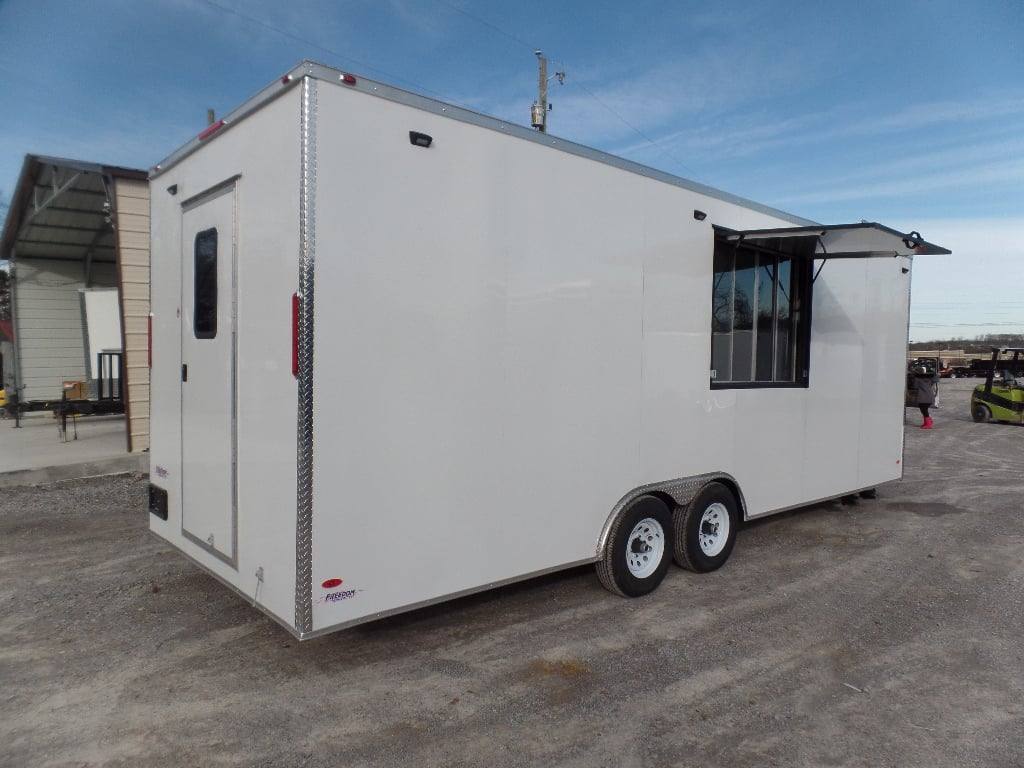 747-8.5-x-24-white-coffee-concession-food-trailer-with-appliances-26.jpg 8.5' x 24' White Coffee Concession Food Trailer With Appliances