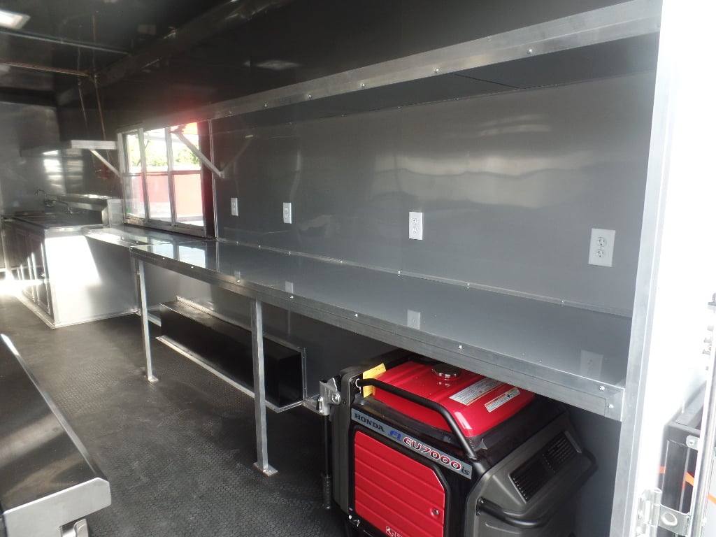749-8.5-x-24-white-concession-food-catering-trailer-with-appliances-17.jpg 8.5' x 24' White Concession Food Catering Trailer With Appliances