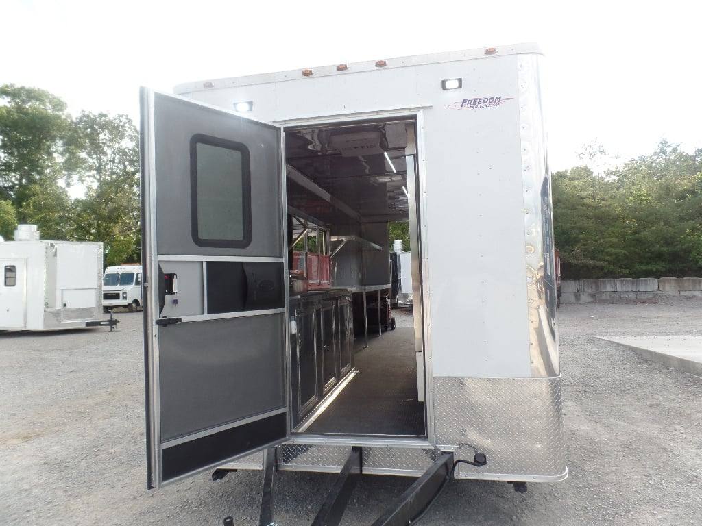 749-8.5-x-24-white-concession-food-catering-trailer-with-appliances-24.jpg 8.5' x 24' White Concession Food Catering Trailer With Appliances