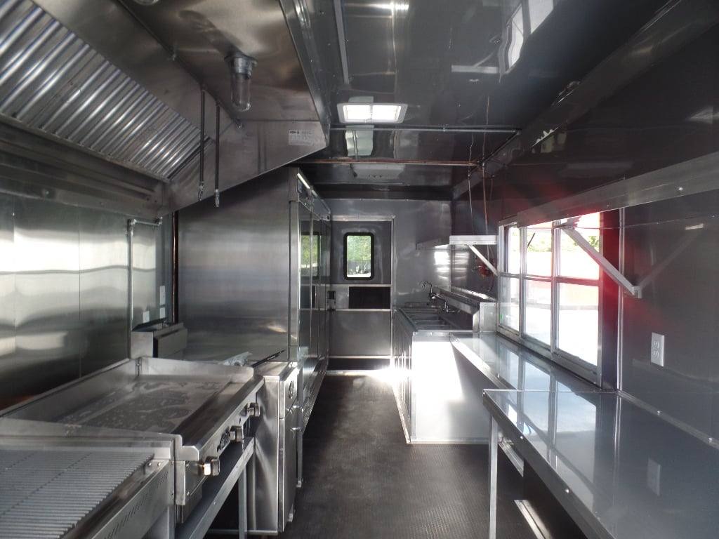 749-8.5-x-24-white-concession-food-catering-trailer-with-appliances-26.jpg 8.5' x 24' White Concession Food Catering Trailer With Appliances
