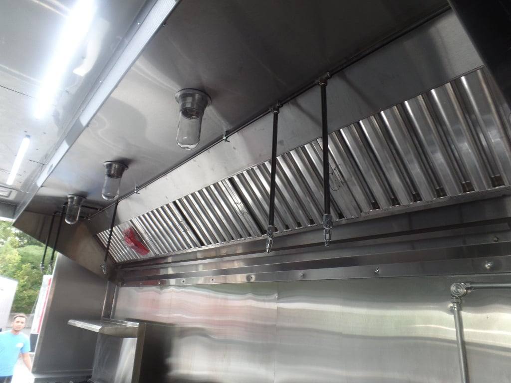749-8.5-x-24-white-concession-food-catering-trailer-with-appliances-7.jpg 8.5' x 24' White Concession Food Catering Trailer With Appliances