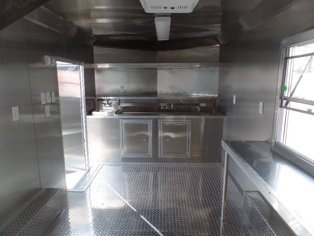 75-8.5-x-16-black-catering-event-concession-food-trailer-10.jpg 8.5' x 16' Black Catering Event Concession Food Trailer