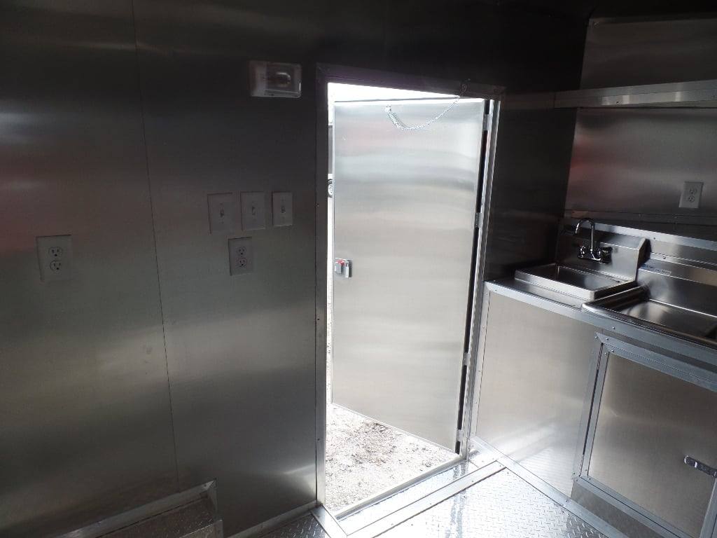 75-8.5-x-16-black-catering-event-concession-food-trailer-13.jpg 8.5' x 16' Black Catering Event Concession Food Trailer