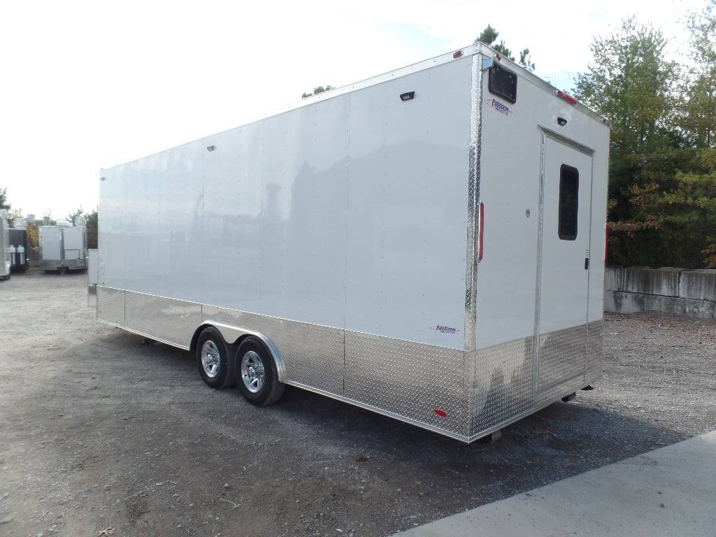 750-8.5-x-24-white-concession-food-event-trailer-27.jpg 8.5' x 24' White Concession Food Event Trailer