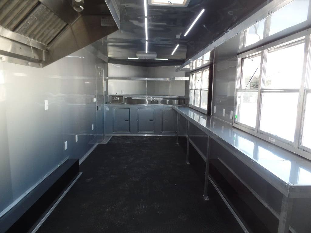 751-8.5-x-24-white-concession-food-trailer-15.jpg 8.5' x 24' White Concession Food Trailer
