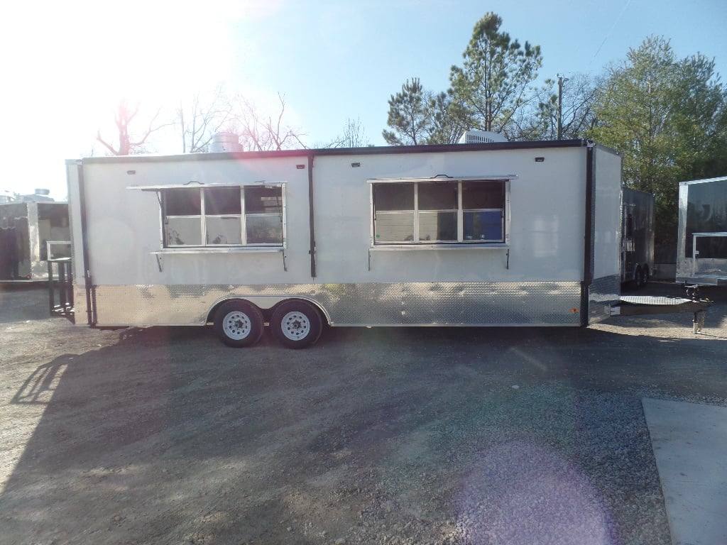 751-8.5-x-24-white-concession-food-trailer-30.jpg 8.5' x 24' White Concession Food Trailer
