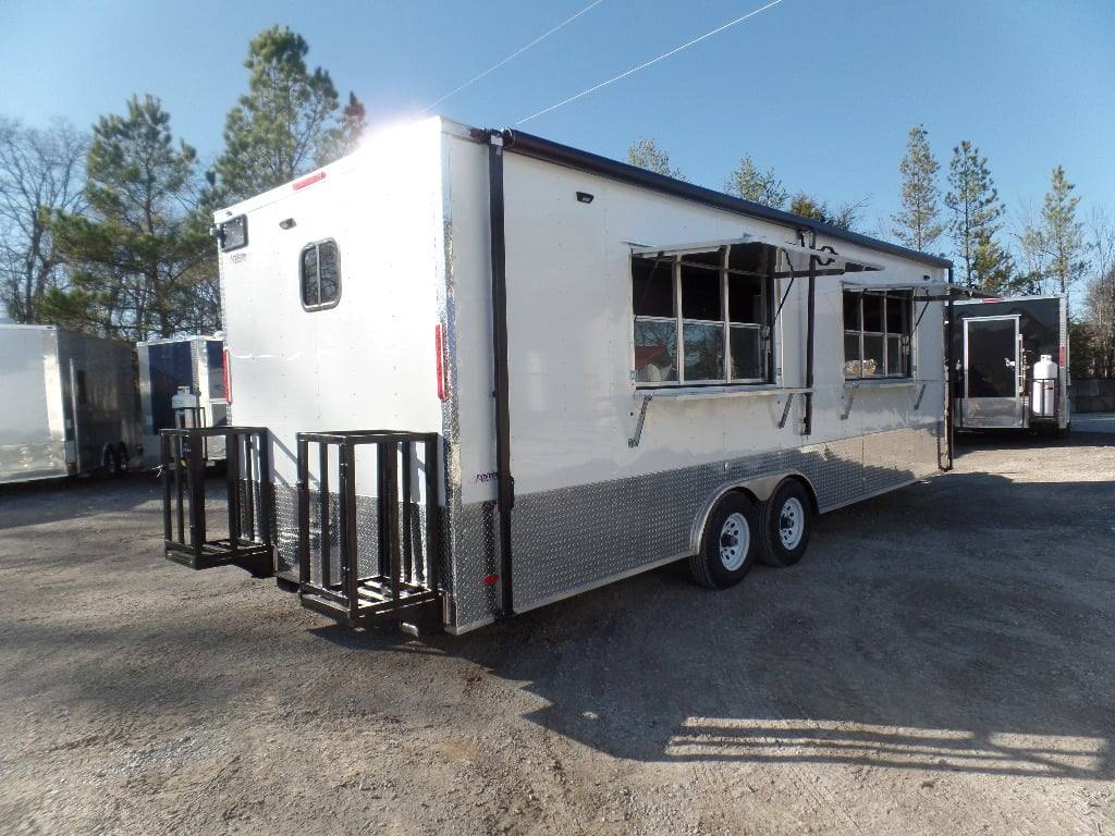 751-8.5-x-24-white-concession-food-trailer-7.jpg 8.5' x 24' White Concession Food Trailer