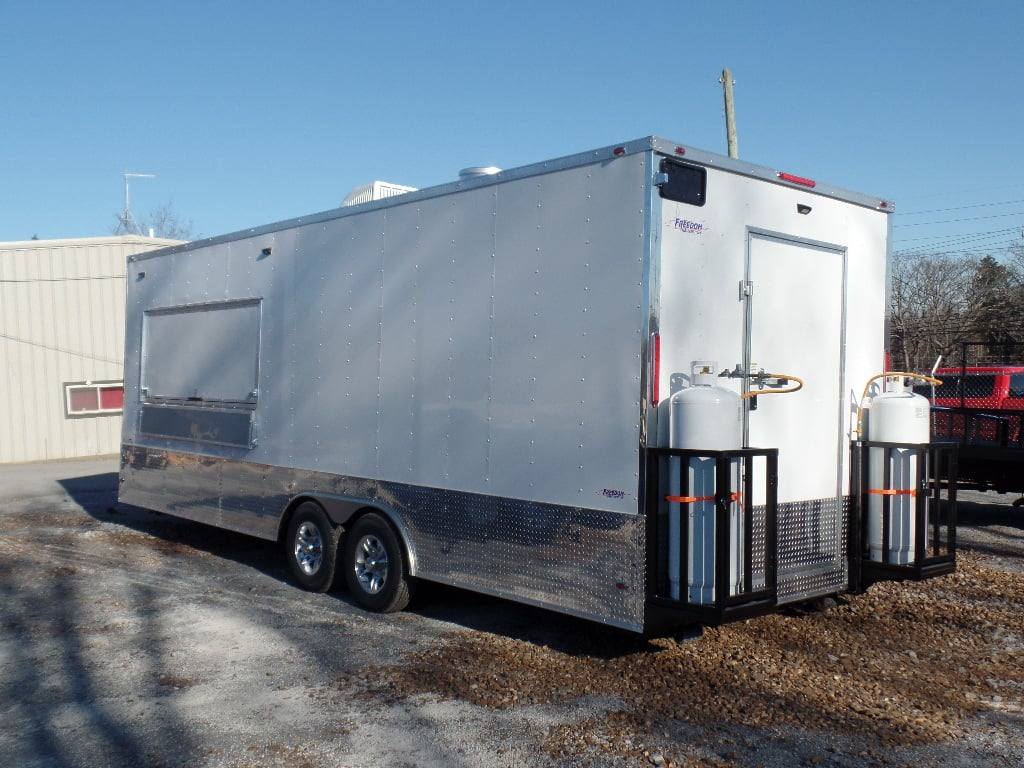 753-8.5-x-24-white-concession-food-trailer-with-appliances-10.jpg 8.5' x 24' White Concession Food Trailer With Appliances