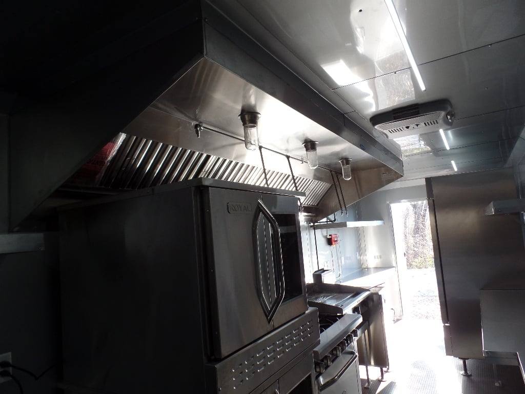 753-8.5-x-24-white-concession-food-trailer-with-appliances-8.jpg 8.5' x 24' White Concession Food Trailer With Appliances