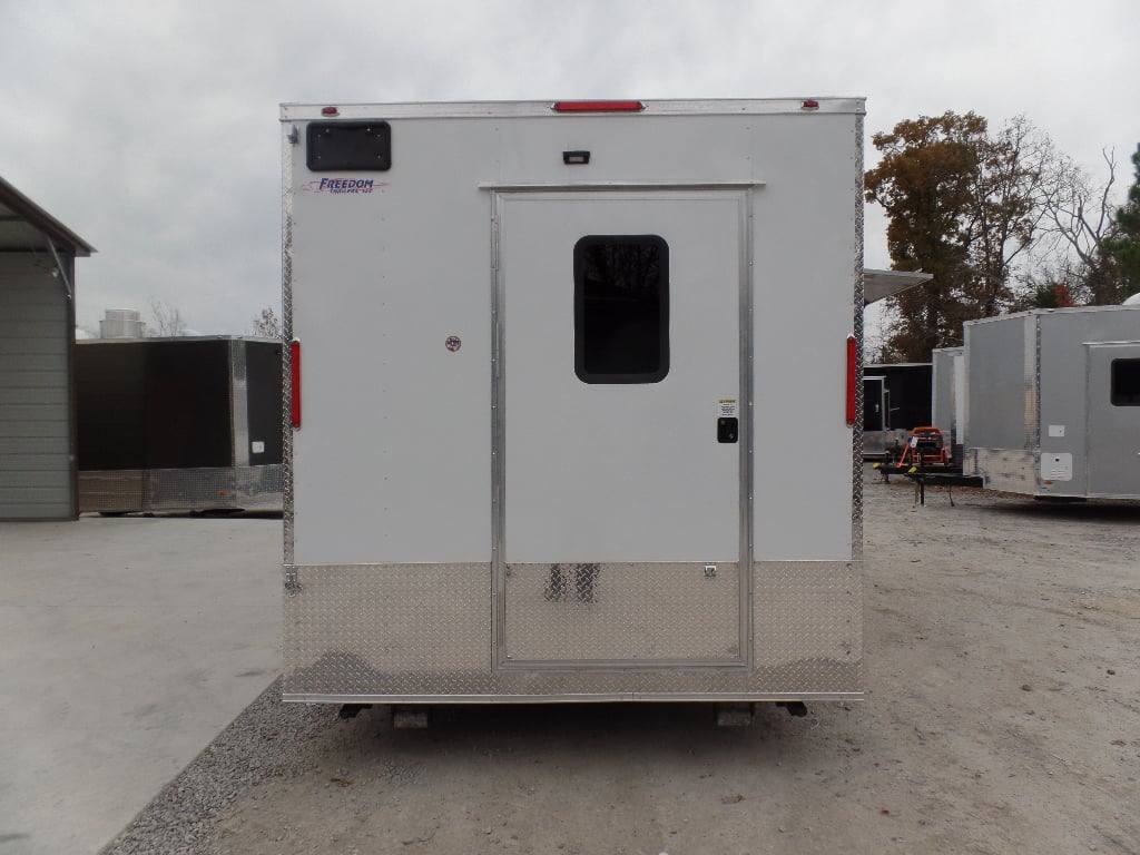 755-8.5-x-24-white-concession-food-trailer-with-appliances-11.jpg 8.5' x 24' White Concession Food Trailer With Appliances