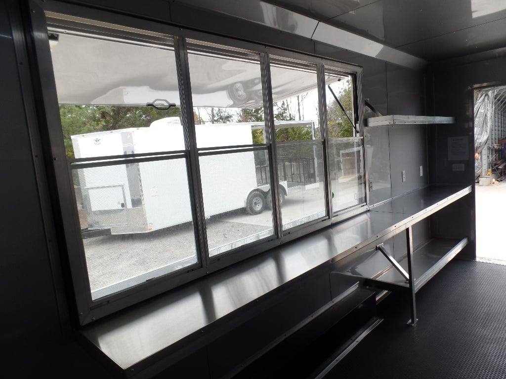 755-8.5-x-24-white-concession-food-trailer-with-appliances-17.jpg 8.5' x 24' White Concession Food Trailer With Appliances