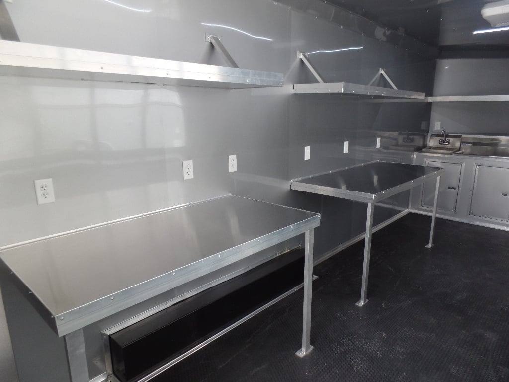 755-8.5-x-24-white-concession-food-trailer-with-appliances-23.jpg 8.5' x 24' White Concession Food Trailer With Appliances