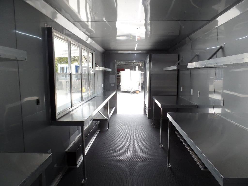 755-8.5-x-24-white-concession-food-trailer-with-appliances-26.jpg 8.5' x 24' White Concession Food Trailer With Appliances