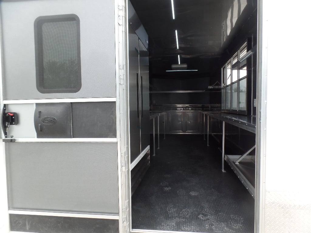 755-8.5-x-24-white-concession-food-trailer-with-appliances-31.jpg 8.5' x 24' White Concession Food Trailer With Appliances