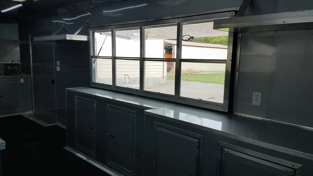 756-8.5-x-24-white-concession-food-trailer-with-appliances-12.jpg 8.5' x 24' White Concession Food Trailer With Appliances