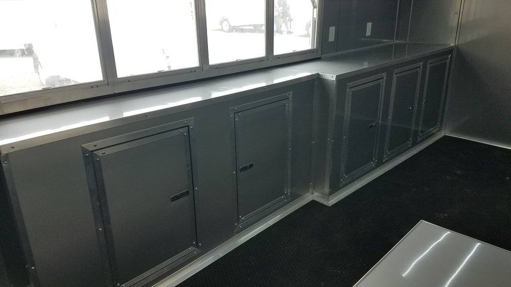 756-8.5-x-24-white-concession-food-trailer-with-appliances-18.jpg 8.5' x 24' White Concession Food Trailer With Appliances