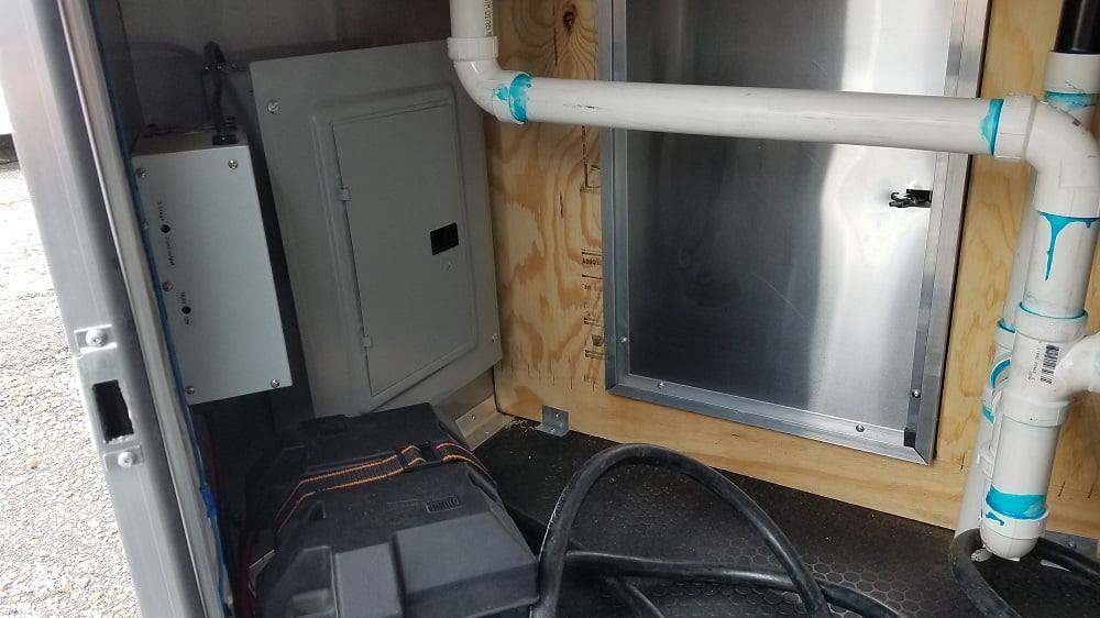 756-8.5-x-24-white-concession-food-trailer-with-appliances-20.jpg 8.5' x 24' White Concession Food Trailer With Appliances