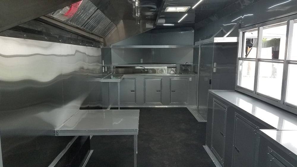 756-8.5-x-24-white-concession-food-trailer-with-appliances-22.jpg 8.5' x 24' White Concession Food Trailer With Appliances