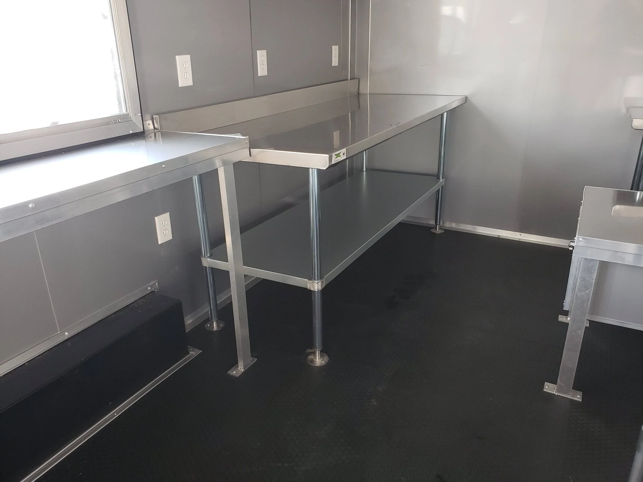 757-8.5-x-24-white-concession-food-trailer-with-black-out-package-7.webp 8.5' x 24' White Concession Food Trailer with Black Out Package