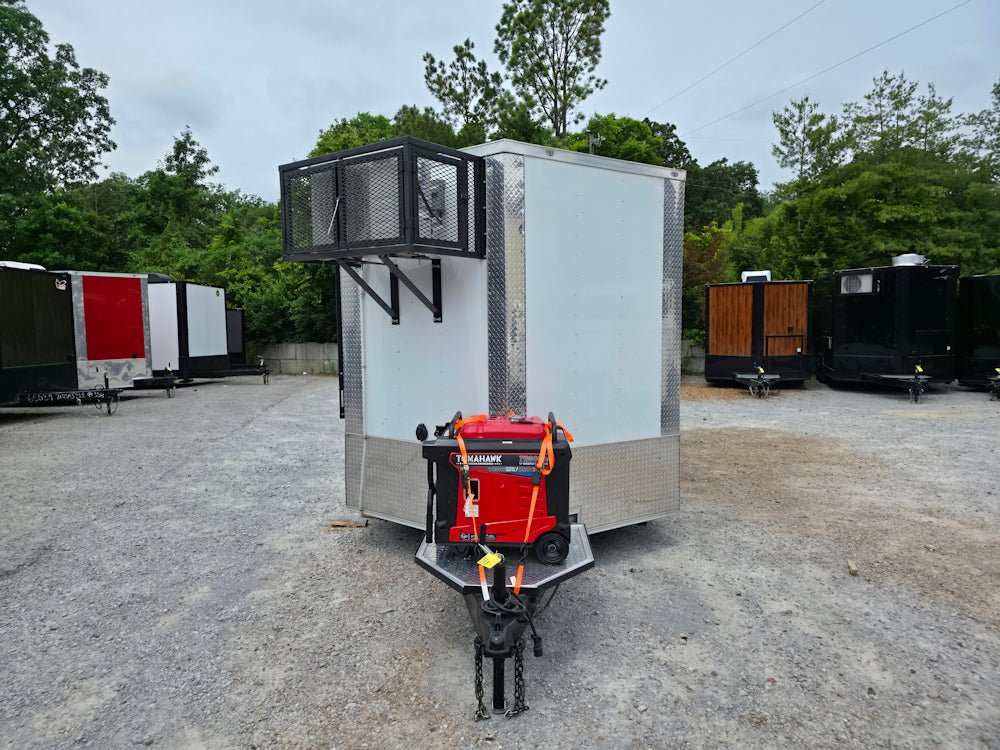 758-8.5-x-24-white-concession-trailer-and-toy-hauler-with-11-ft-bbq-porch-2.jpg 8.5' X 24' White Concession Trailer and Toy Hauler With 11 ft BBQ Porch