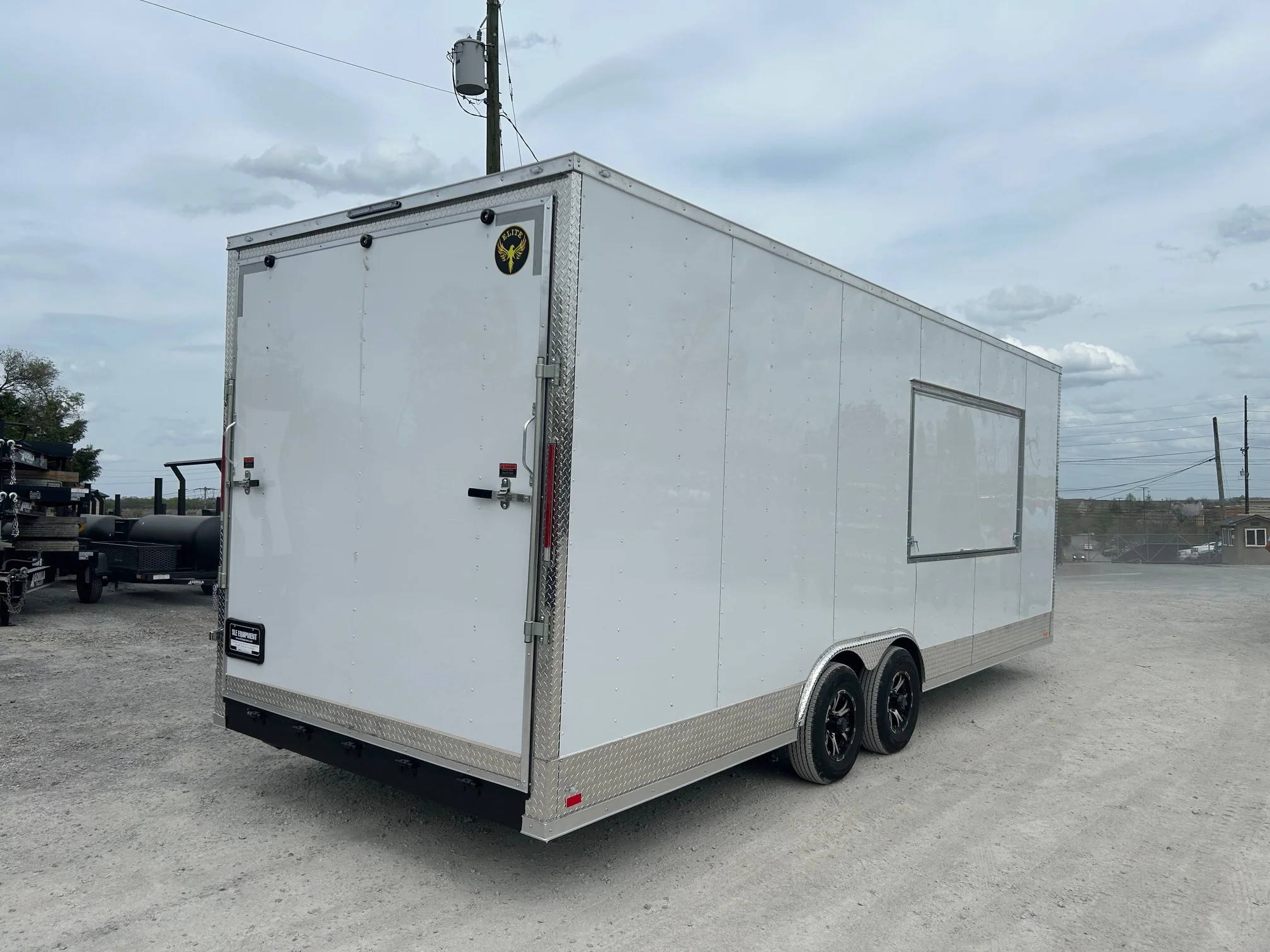 759-8.5-x-24-white-custom-office-and-marketing-concession-trailer-10.webp 8.5' X 24' White Custom Office and Marketing Concession Trailer