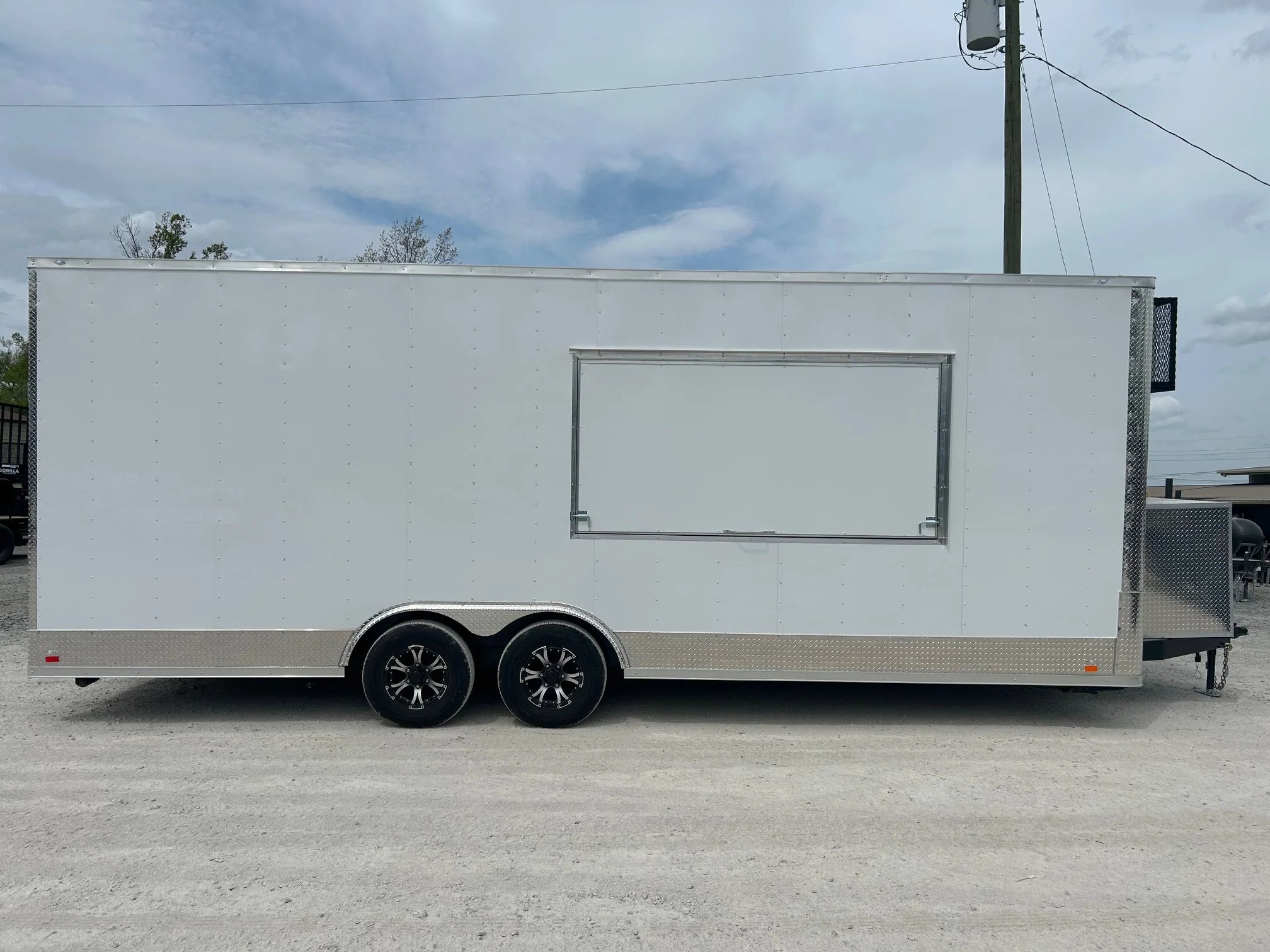 759-8.5-x-24-white-custom-office-and-marketing-concession-trailer-13.webp 8.5' X 24' White Custom Office and Marketing Concession Trailer