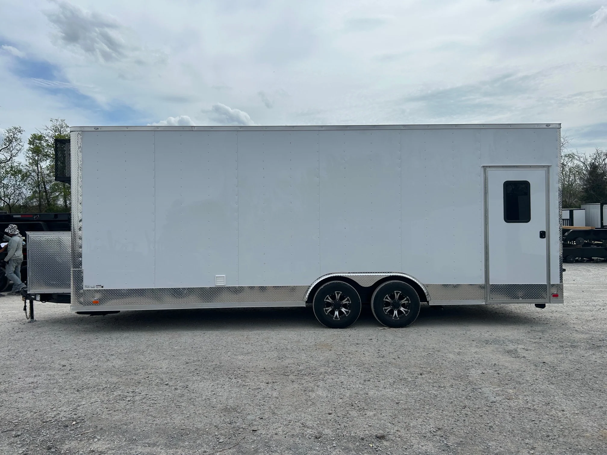 759-8.5-x-24-white-custom-office-and-marketing-concession-trailer-14.webp 8.5' X 24' White Custom Office and Marketing Concession Trailer