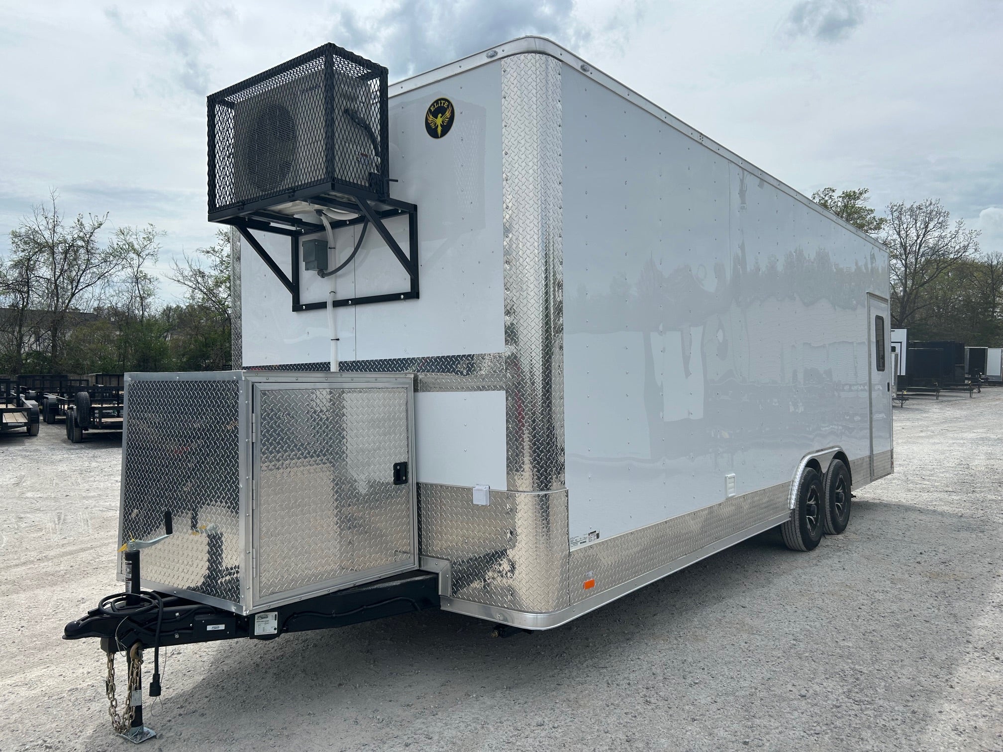 759-8.5-x-24-white-custom-office-and-marketing-concession-trailer-3.jpg 8.5' X 24' White Custom Office and Marketing Concession Trailer