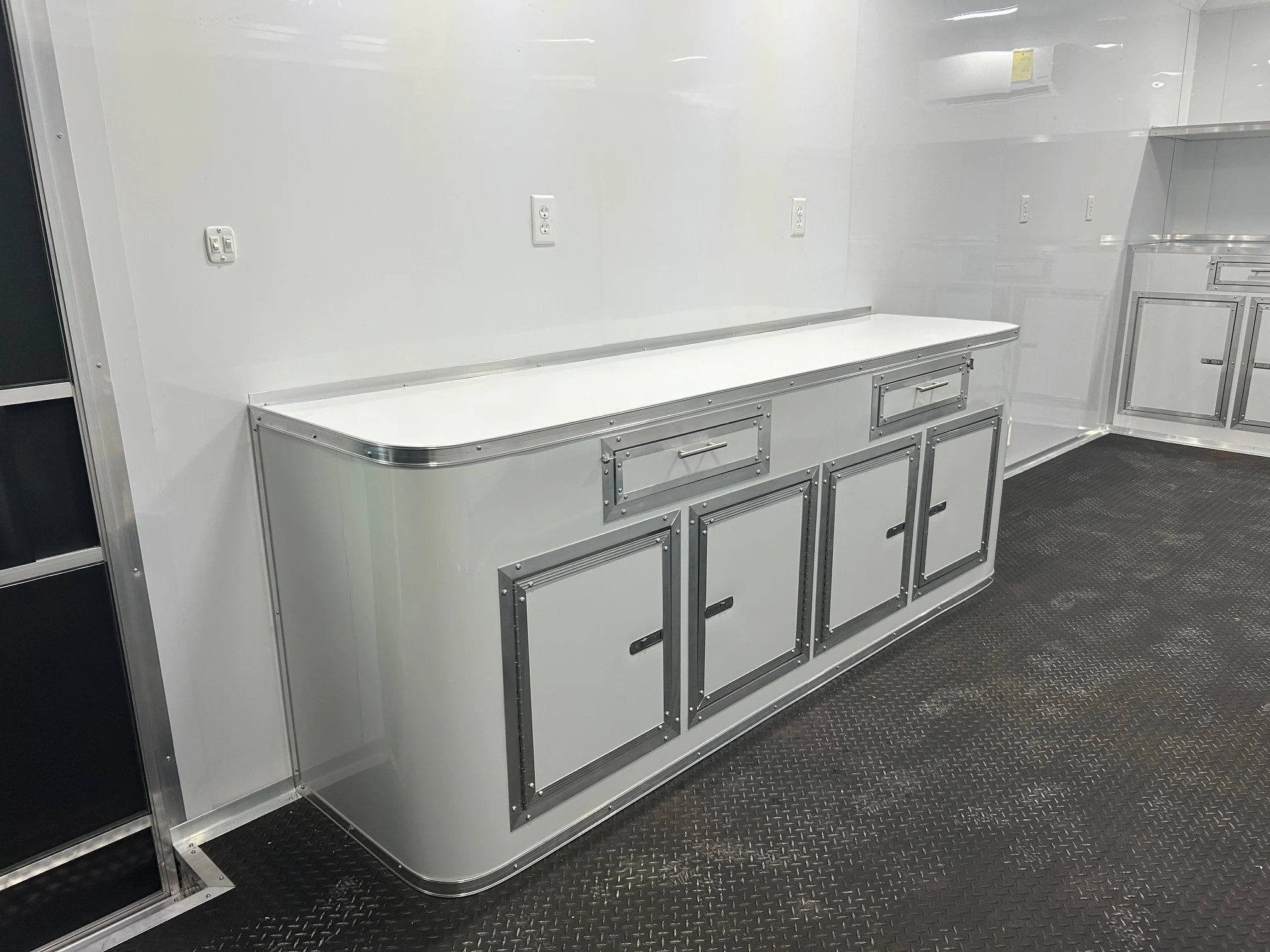 759-8.5-x-24-white-custom-office-and-marketing-concession-trailer-8.webp 8.5' X 24' White Custom Office and Marketing Concession Trailer