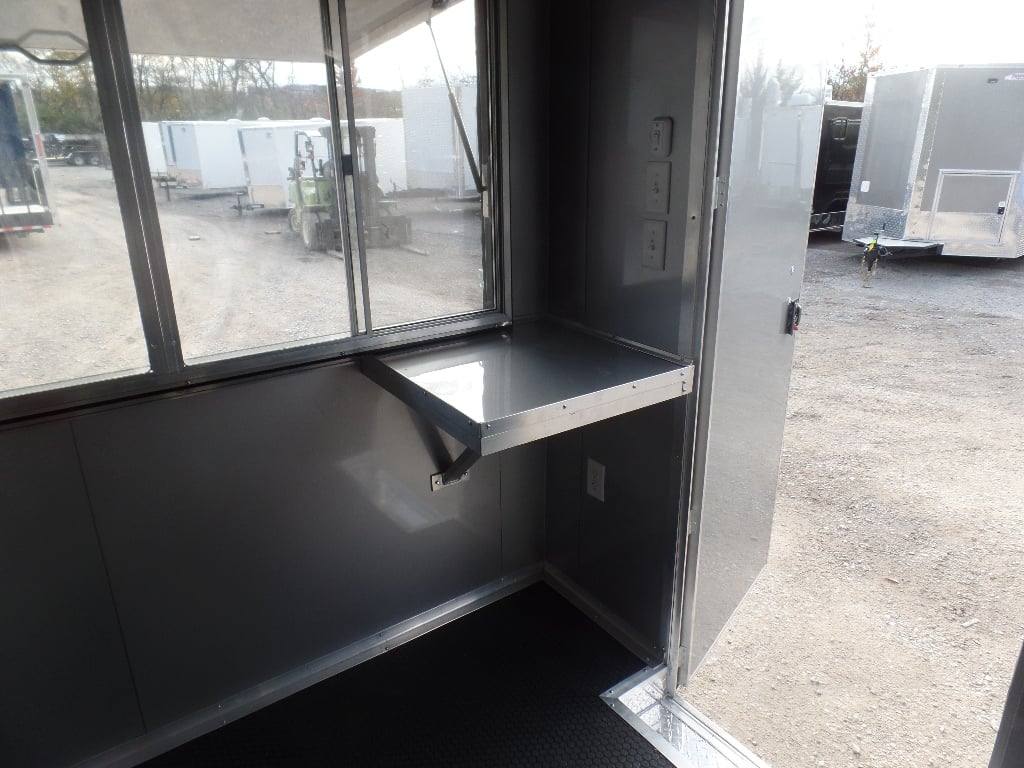 761-8.5-x-24-white-deck-over-concession-food-trailer-15.jpg 8.5' x 24' White Deck Over Concession Food Trailer