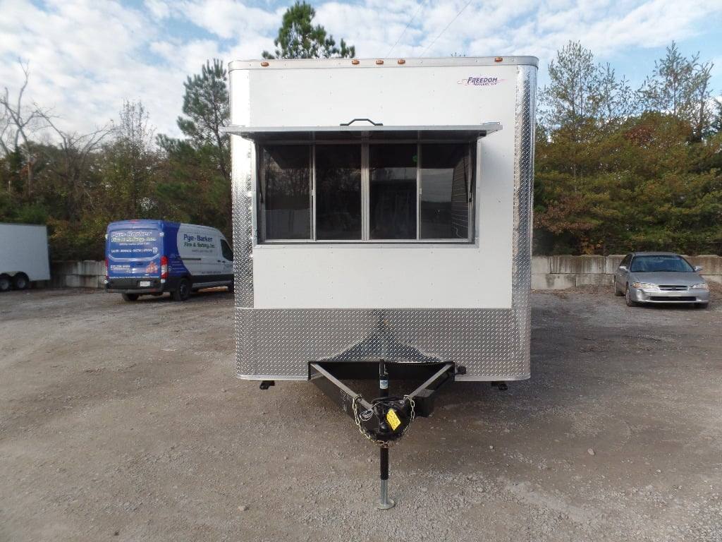 761-8.5-x-24-white-deck-over-concession-food-trailer-18.jpg 8.5' x 24' White Deck Over Concession Food Trailer