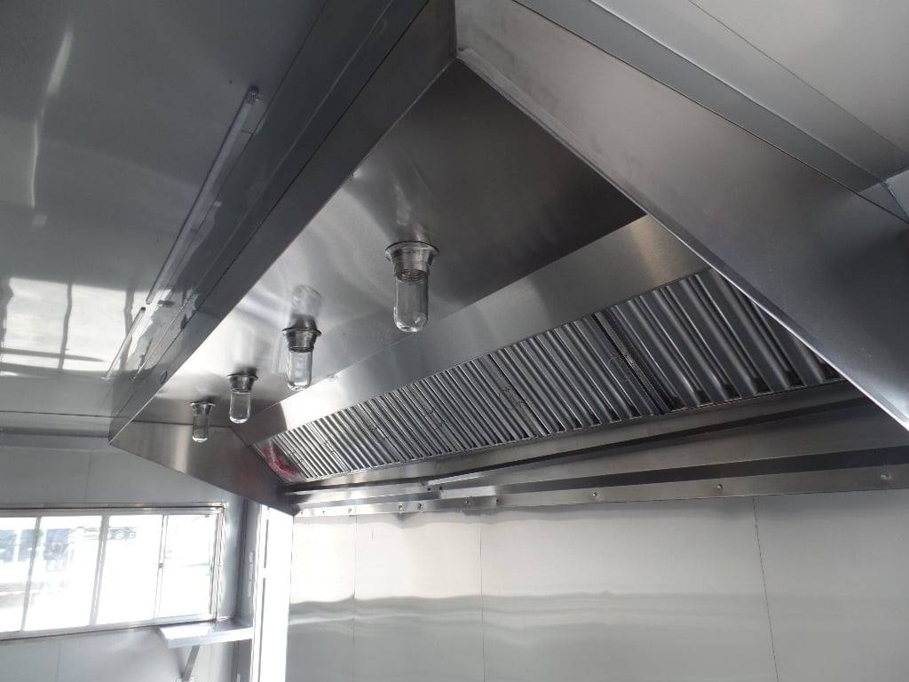 761-8.5-x-24-white-deck-over-concession-food-trailer-2.jpg 8.5' x 24' White Deck Over Concession Food Trailer