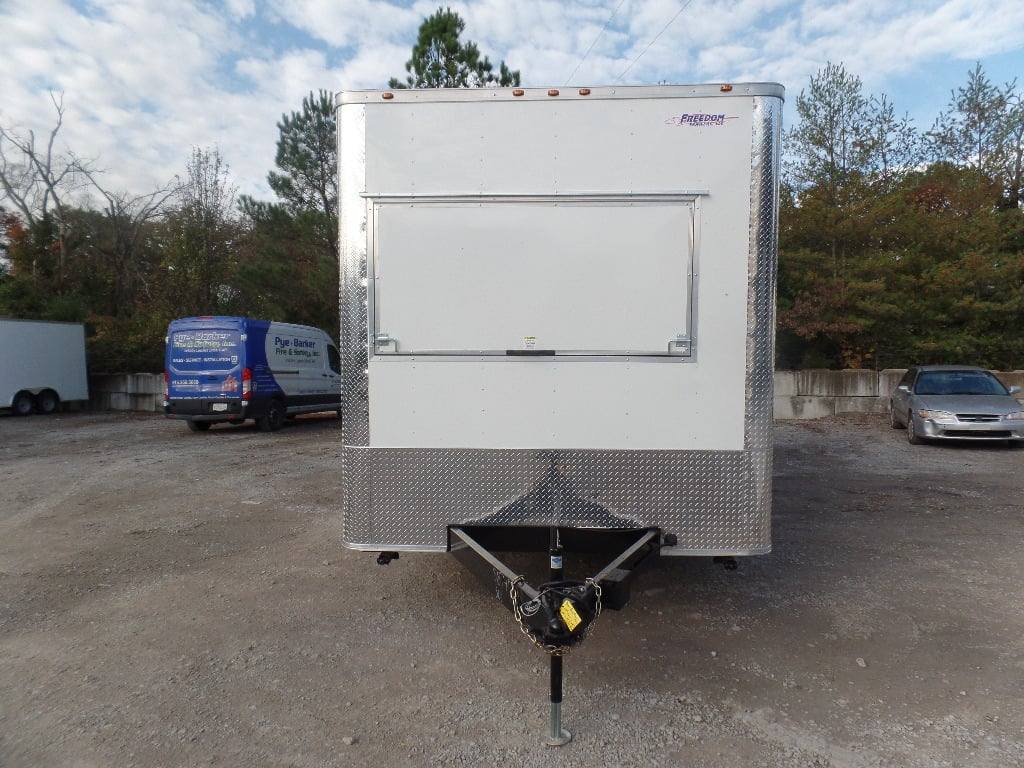 761-8.5-x-24-white-deck-over-concession-food-trailer-21.jpg 8.5' x 24' White Deck Over Concession Food Trailer