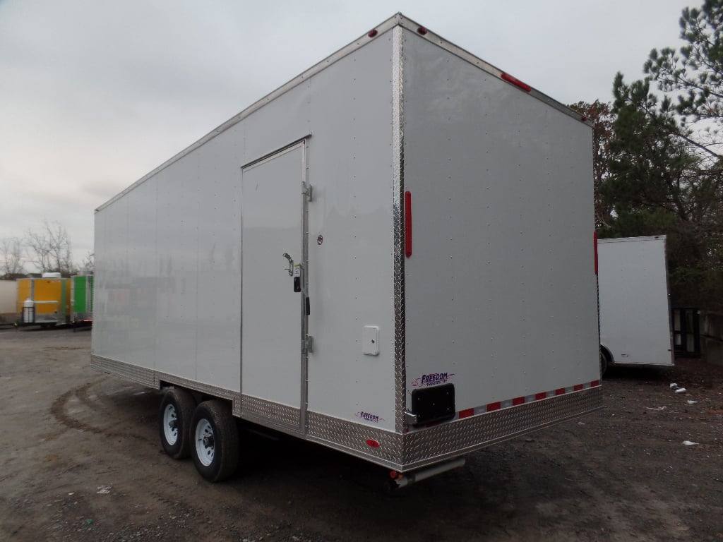 762-8.5-x-24-white-deck-over-concession-food-trailer-with-appliances-17.jpg 8.5' x 24' White Deck Over Concession Food Trailer With Appliances