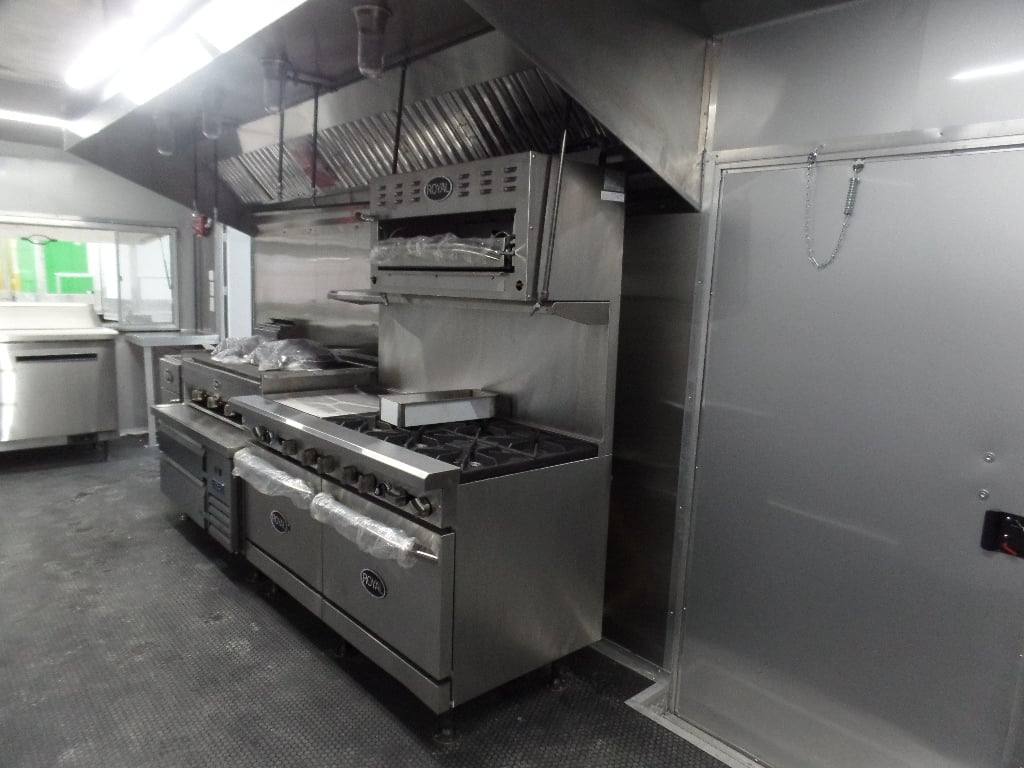 762-8.5-x-24-white-deck-over-concession-food-trailer-with-appliances-3.jpg 8.5' x 24' White Deck Over Concession Food Trailer With Appliances