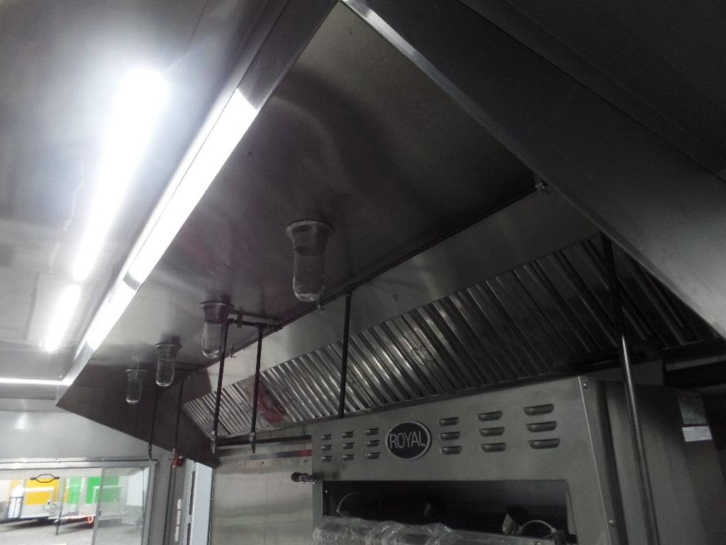 762-8.5-x-24-white-deck-over-concession-food-trailer-with-appliances-8.jpg 8.5' x 24' White Deck Over Concession Food Trailer With Appliances