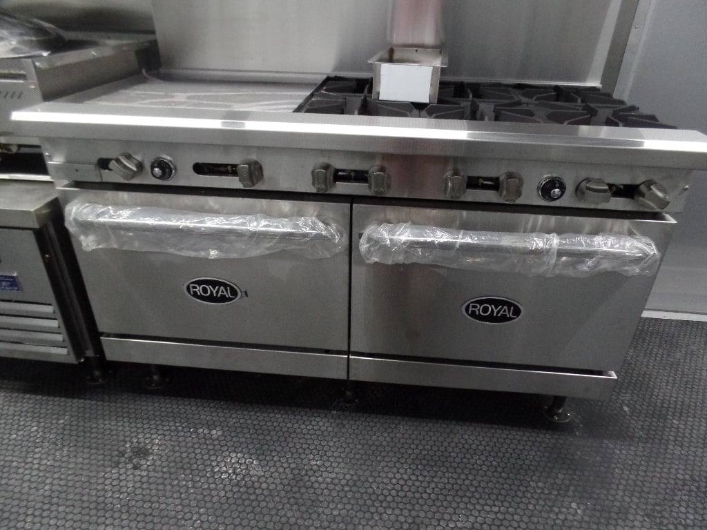 762-8.5-x-24-white-deck-over-concession-food-trailer-with-appliances-9.jpg 8.5' x 24' White Deck Over Concession Food Trailer With Appliances