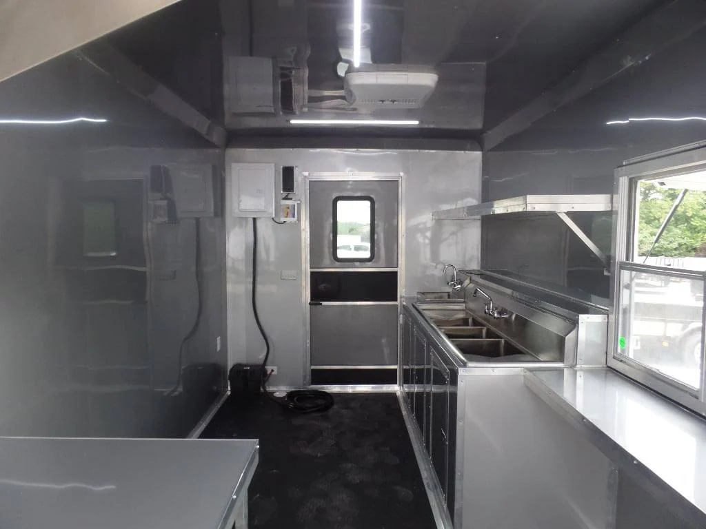 763-8.5-x-24-white-flat-front-food-catering-concession-trailer-13.webp 8.5' x 24' White Flat Front Food Catering Concession Trailer