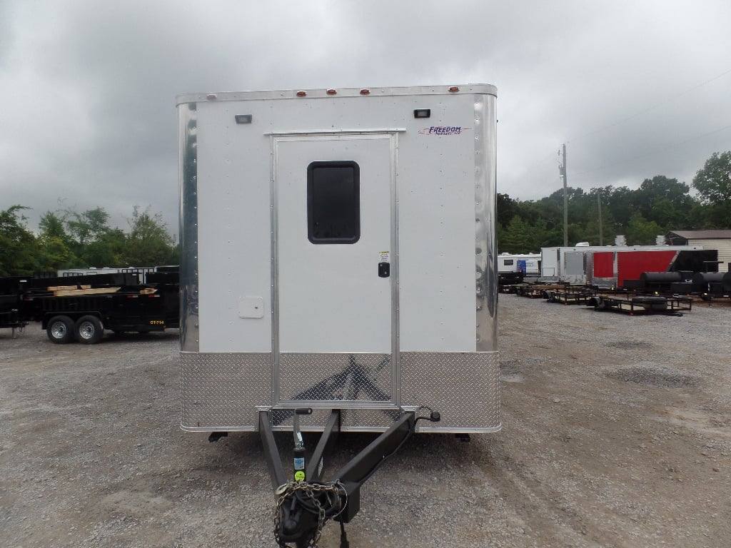 763-8.5-x-24-white-flat-front-food-catering-concession-trailer-23.jpg 8.5' x 24' White Flat Front Food Catering Concession Trailer