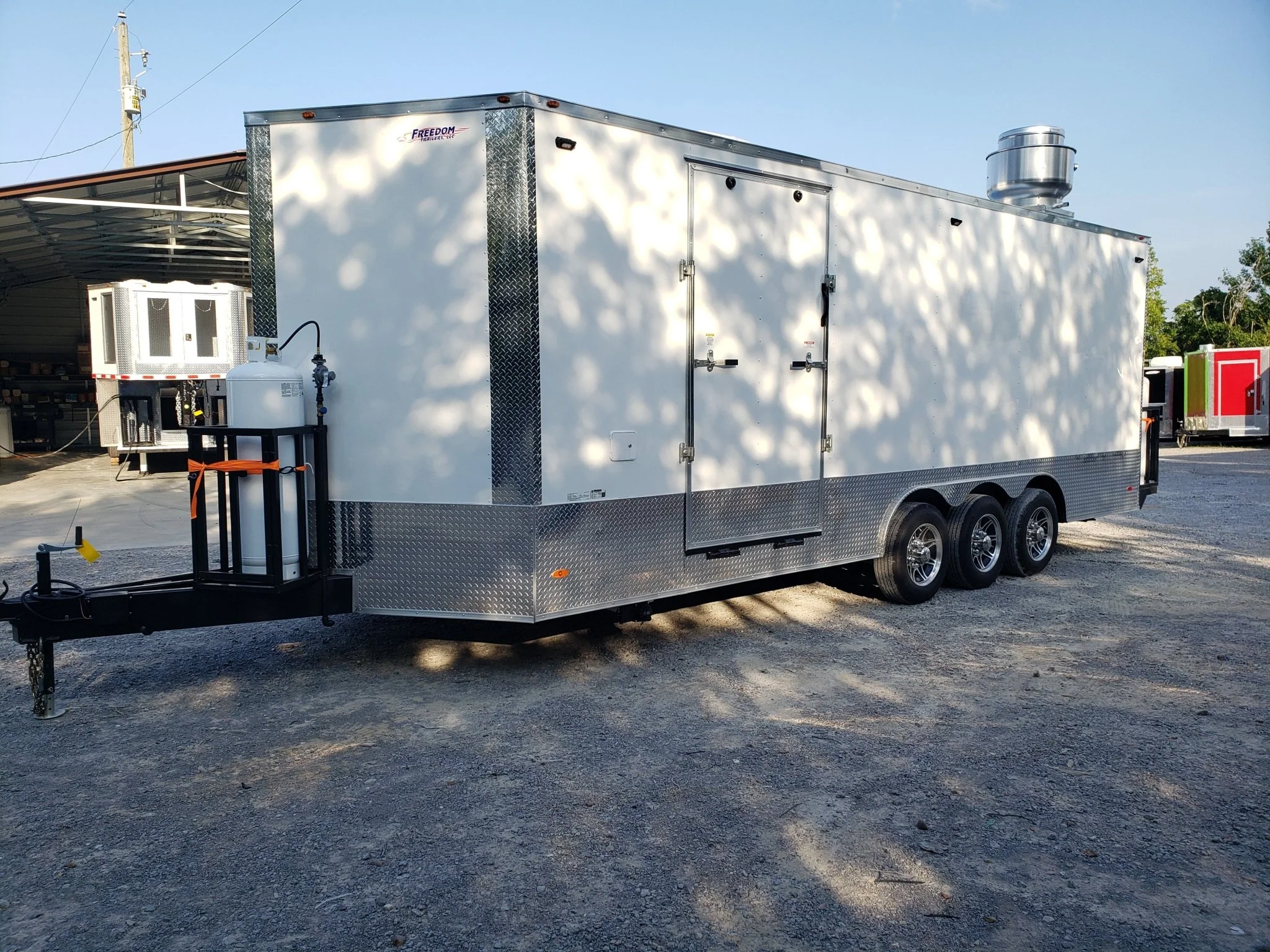 765-8.5-x-24-white-food-vending-concession-trailer-with-appliances-10.webp 8.5' x 24' White Food Vending Concession Trailer With Appliances
