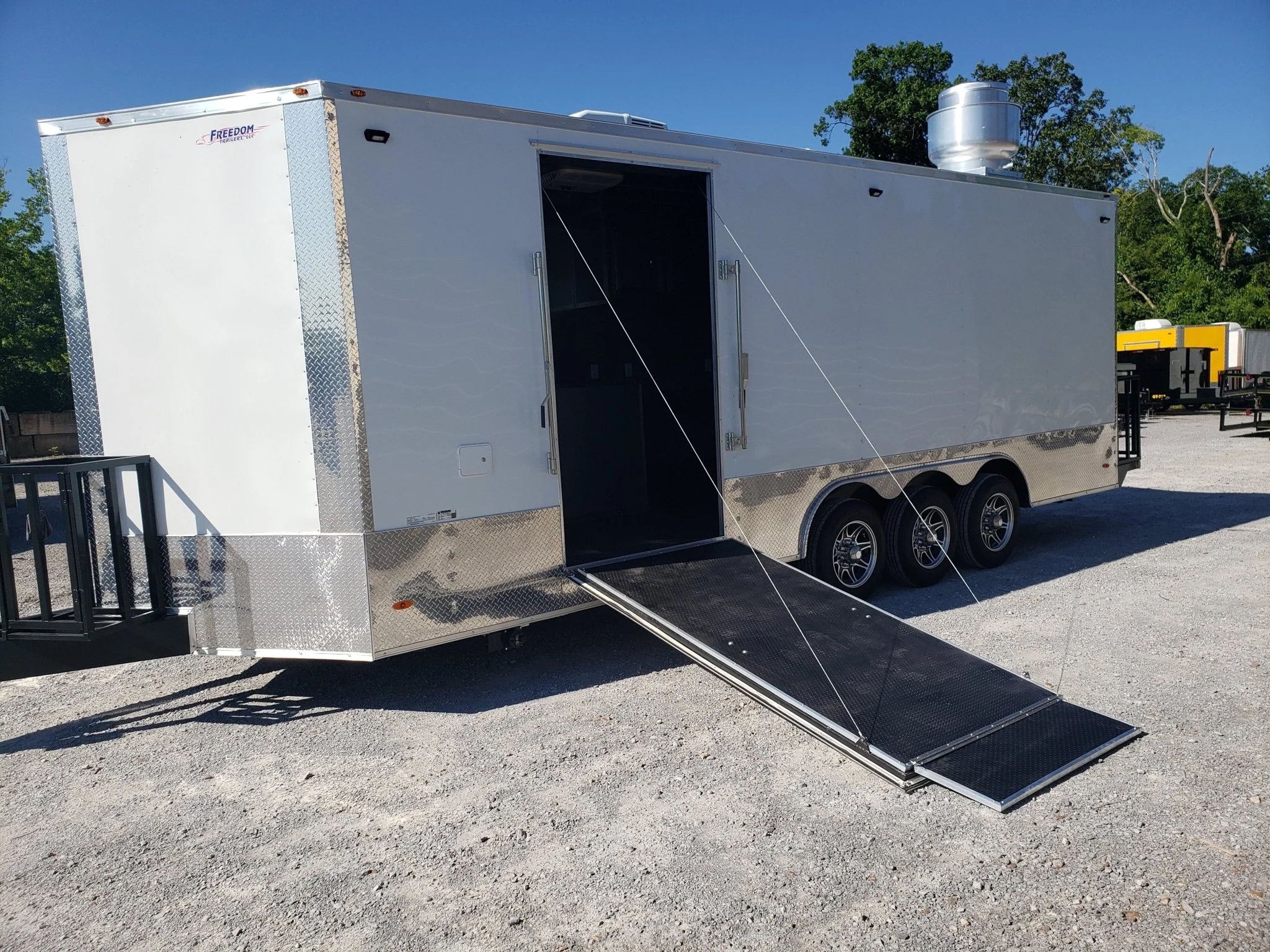 765-8.5-x-24-white-food-vending-concession-trailer-with-appliances-52.webp 8.5' x 24' White Food Vending Concession Trailer With Appliances