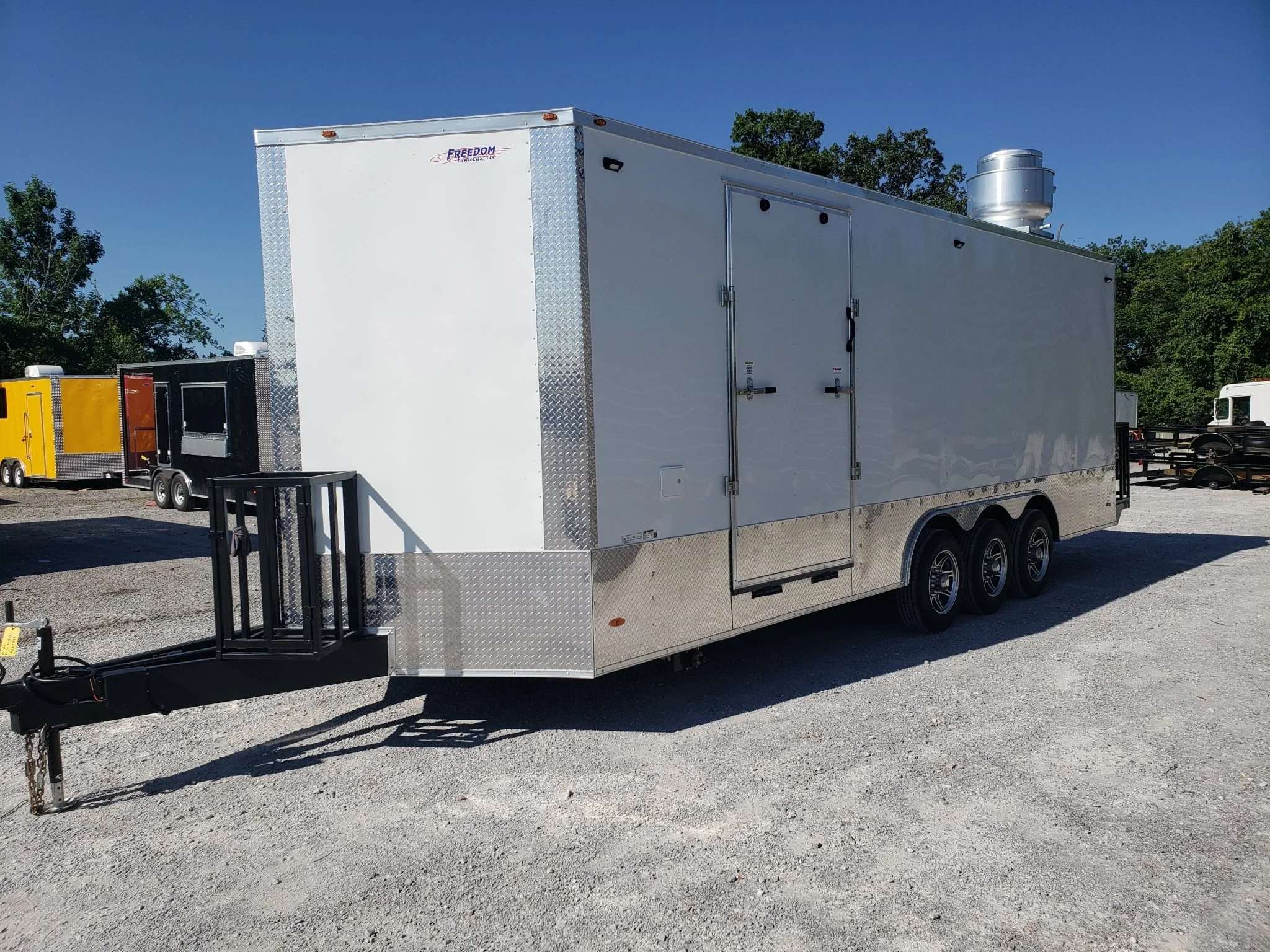 765-8.5-x-24-white-food-vending-concession-trailer-with-appliances-54.webp 8.5' x 24' White Food Vending Concession Trailer With Appliances